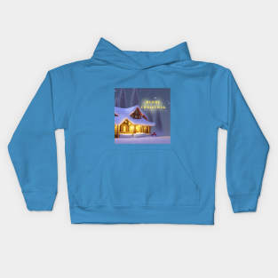 Christmas Night Kids Hoodie